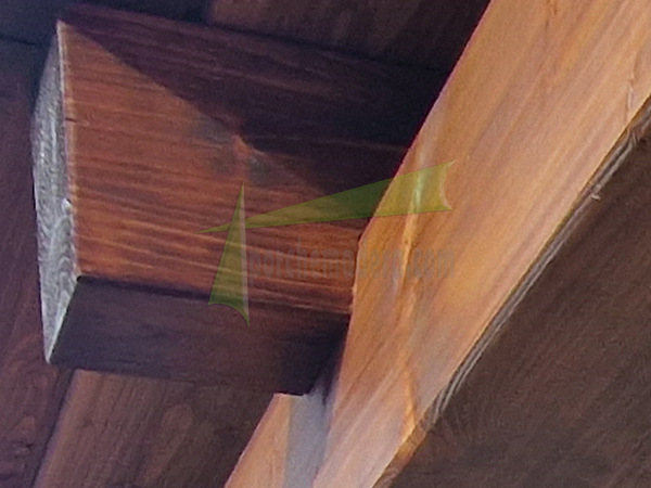porche de madera 