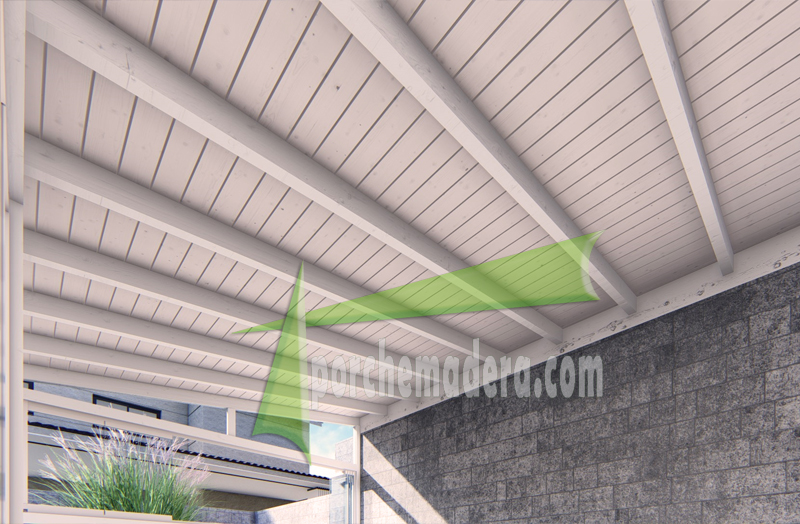 pergola de madera en torrejon de ardoz